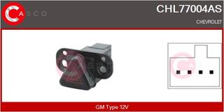 ΔΙΑΚΟΠΤΗΣ ΑΛΑΡΜ (4pin) για CHEVROLET CRUZE 09-13