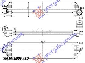 ΨΥΓΕΙΟ INTERC. 2,3 SDTi  (730x173x50) για OPEL MOVANO 09-19