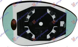 ΚΡΥΣΤΑΛΛΟ ΚΑΘΡΕΦΤΗ (CONVEX GLASS) για FIAT GRANDE PUNTO 05-12