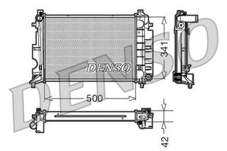 ΨΥΓΕΙΟ 2.0i16V-2.2TID (50x35x3,2) ΜΗΧ. για SAAB 9.3 98-02