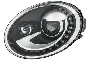 ΦΑΝΟΣ ΕΜΠΡΟΣ Bi-XENON ΜΕ ΦΩΣ ΗΜΕΡΑΣ LED (HELLA) ΑΡΙΣΤΕΡΑ για VW NEW BEETLE 2011-2016 (5C1/5C2)