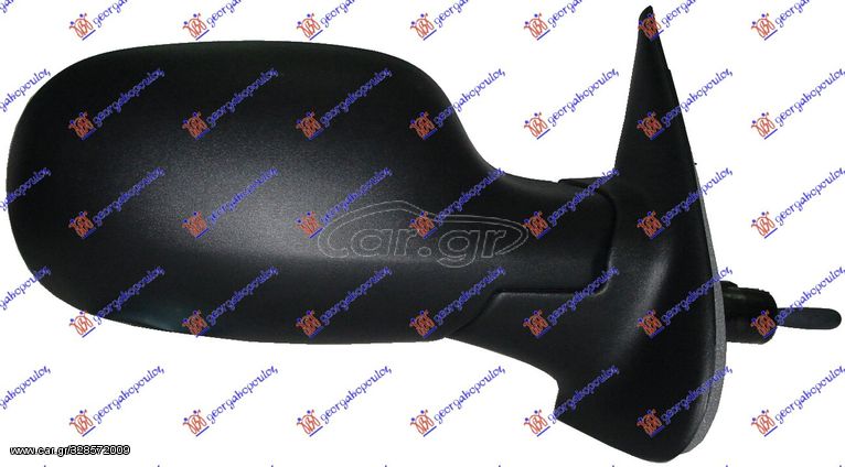 ΚΑΘΡΕΦΤΗΣ ΜΗΧΑΝΙΚΟΣ ΜΕ ΝΤΙΖΕΣ -09 (CONVEX GLASS) για NISSAN MICRA (K12) 02-10