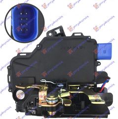 ΚΛΕΙΔΑΡΙΑ ΠΟΡΤΑΣ ΕΜΠΡΟΣ ΗΛΕΚΤ/ΚΗ (8PIN) για VW TRANSPORTER (T5) 03-10