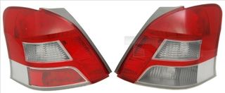 ΦΑΝΟΣ ΠΙΣΩ 09- (ΛΕΥΚΟ ΦΛ.) LED (Ε) (DEPO) για TOYOTA YARIS 05-11