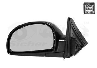 ΚΑΘΡΕΦΤΗΣ ΗΛΕΚΤΡΙΚΟΣ ΘΕΡΜΑΙΝΟΜΕΝΟΣ (CONVEX GLASS) ΑΡΙΣΤΕΡΑ για HYUNDAI ACCENT H/B-L/B 2003-2005 (LC)
