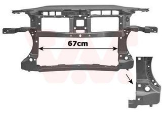 ΜΕΤΩΠΗ ΕΜΠΡΟΣ 1.6-2.0BENΖΙΝΗ-1.9-2.0DS για VW PASSAT 05-11