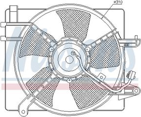 ΒΕΝΤΙΛΑΤΕΡ ΨΥΓΕΙΟΥ ΚΟΜΠΛΕ 0,8 6V-1,0 8V για DAEWOO MATIZ 00-05