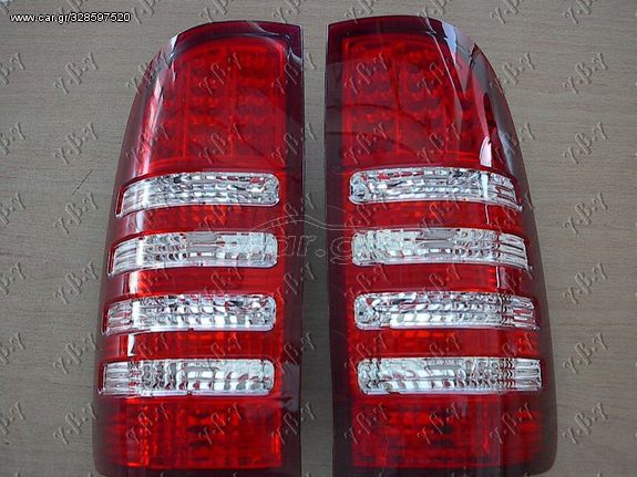 ΦΑΝΟΣ ΟΠΙΣΘΙΟΣ ΣΕΤ LED για TOYOTA HI-LUX 2WD/4WD 05-09