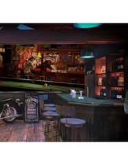 Ταπετσαρία για καταστήματα με μπιλιάρδο