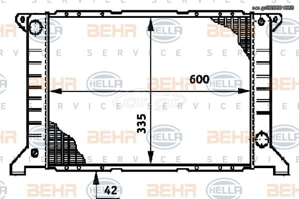 ΨΥΓΕΙΟ 2.0 BENZ-2.5ccDIESEL(60x33,5) για FORD TRANSIT 92-95