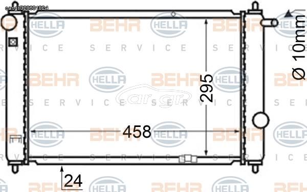 ΨΥΓΕΙΟ 800cc 6V (46x30) για DAEWOO MATIZ 98-00