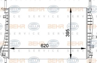 ΨΥΓΕΙΟ DIESEL 02- +A/C (62x39,7) για FORD MONDEO 00-07