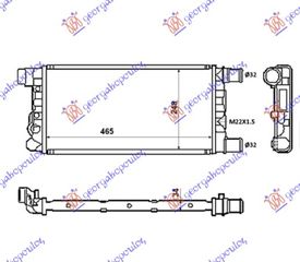 ΨΥΓΕΙΟ 0.9CC-1.1CC Μ/Χ A/C (45x24) (Μ/ΒΑΛΒ για FIAT SEICENTO 01-06