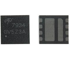 Controller IC Chip - 30V Dual Asymmetric N-Channel MOSFET AON7934 AO7934 7934 chip for laptop - Ολοκληρωμένο τσιπ φορητού υπολογιστή (Κωδ.1-CHIP0282)
