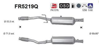 ΦΙΛΤΡΟ DPF SCR PEUGEOT 208/2008/301 1.6 BlueHDi 2013-          KARALOIZOS exhaust