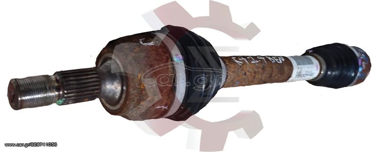 Ημιαξόνιο Αριστερό Citroen C4 2004-2011 5speed 1.4 16v KFU, 9680994480