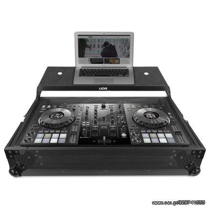 UDG GEAR U91071BL UDG Ultimate Flight Case Pioneer DDJ-800 Black Plus (Laptop Shelf)