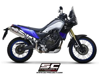 Sc Project Εξάτμιση Τελικό Rally Raid Titanium Yamaha Tenere 700 2019 - 2020 Ψηλή Τοποθέτηση(Δεν ειναι Συμβατη Με Πλαινές Βαλιτσες )(Η Τιμή ειναι ενδεικτική,Ρωτήστε μας για την προσφορά μας)