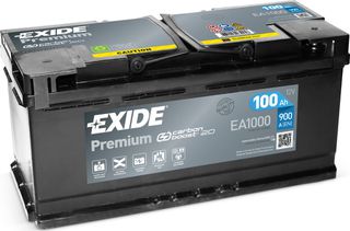 Exide EA1000 Μπαταρία Σκάφους/Αυτοκινήτου Premium 12V 100Ah/900A Δεξιά