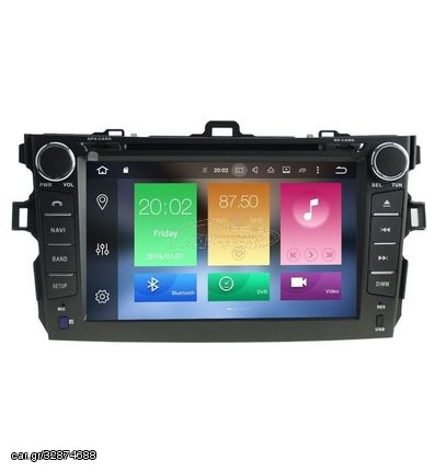 Bizzar Toyota Corolla Android Pie 9.0 8core Navigation Multimedia