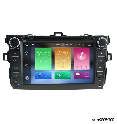 Bizzar Toyota Corolla Android Pie 9.0 8core Navigation Multimedia