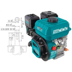 TGEN16821 Κινητήρας Βενζίνης 196cc 6.5HP - ΚΙΝΗΤΗΡΕΣ - TOTAL (#TGEN16821)