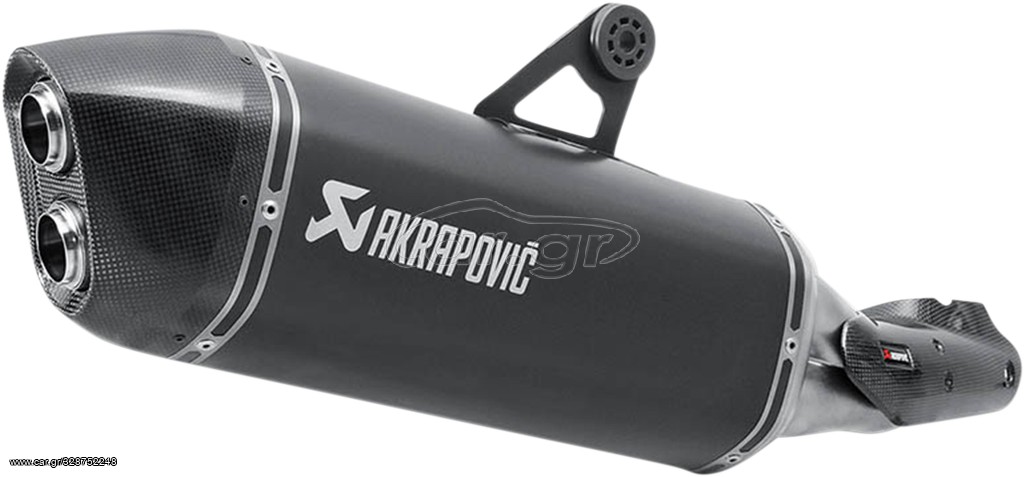 Akrapovic τελικό εξάτμισης μάυρο τιτάνιο για R 1200 GS LC 13-16, R 1200 GS LC ADV 14-16 ΔΩΡΕΑΝ ΤΟΠΟΘΕΤΗΣΗ