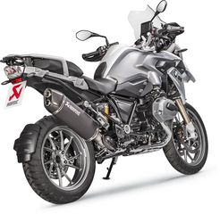 Akrapovic τελικό εξάτμισης μάυρο τιτάνιο για R 1200 GS LC 13-18, R 1200 GS LC ADV 14-18 ΔΩΡΕΑΝ ΤΟΠΟΘΕΤΗΣΗ-thumb-1