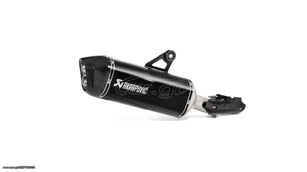 AKRAPOVIC τελικό εξάτμισης μάυρο τιτάνιο R 1250 GS 19-23, R 1250 GS ADV 19-23 ΔΩΡΕΑΝ ΤΟΠΟΘΕΤΗΣΗ