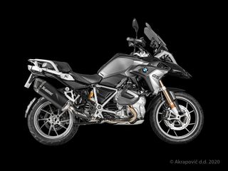 AKRAPOVIC τελικό εξάτμισης μάυρο τιτάνιο R 1250 GS 19-23, R 1250 GS ADV 19-23 ΔΩΡΕΑΝ ΤΟΠΟΘΕΤΗΣΗ-thumb-2