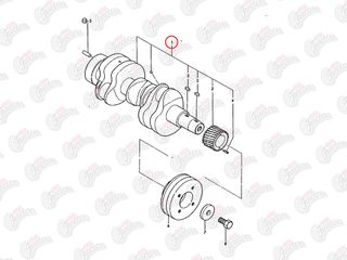 Στρόφαλος Yanmar: 719810-21700-thumb-1