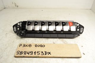 ΧΕΙΡΙΣΤΗΡΙΟ MULTIFUNCTIONAL SWITCH PANEL PEUGEOT 3008 TOY 2020 , 98249153DX