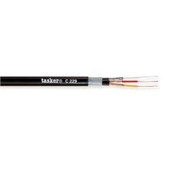 TASKER C229 Video + Audio + Control Cable 1x75 Ohm + 2x0.22 + 1x0.22 mm² - TASKER
