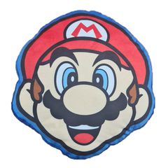 Super Mario Bros Mario 3D cushion 35cm POLYESTER