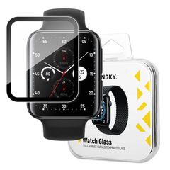 Wozinsky Watch Glass hybrid glass for Oppo Watch 2 42 mm black