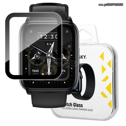 Wozinsky Watch Glass hybrid glass for Realme Watch 2 Pro black