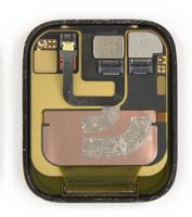 For iPhone/iPad (APWS6001B4K) OLED (soft) Touchscreen - Black, (Pulled) for model Watch Series 6 - 40 mm