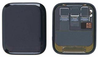 For iPhone/iPad (AWS44001B) OLED (soft) Touchscreen - Black, (Pulled) for model Watch Series 4 - 40 mm