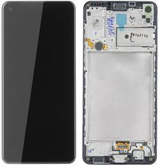 Samsung (GH82-22988A) OLED Touchscreen - Black (incl. frame), Galaxy A21s; SM-A217F