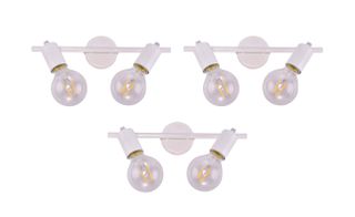 SE 137-2AW (x3) Soma Packet White adjustable spotlight+ HOMELIGHTING 77-8859