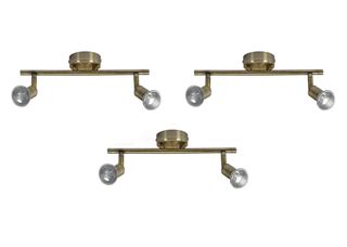 SE 140-BR2 (x3) Saba Packet Bronze adjustable spotlight+ HOMELIGHTING 77-8838