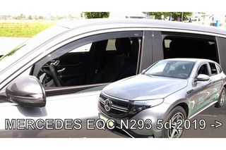 MERCEDES EQC N293 5D 2019+  ΖΕΥΓΑΡΙ ΑΝΕΜΟΘΡΑΥΣΤΕΣ ΑΠΟ ΕΥΚΑΜΠΤΟ ΦΙΜΕ ΠΛΑΣΤΙΚΟ HEKO - 2 ΤΕΜ.