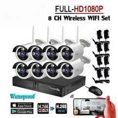 Σύστημα CCTV με 8 Ασύρματες Κάμερες 3mp