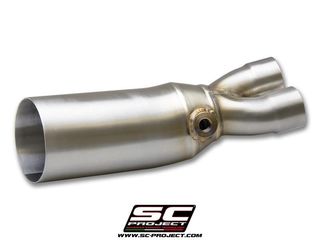 Sc Project Κατάργηση Καταλύτη S.Steel Yamaha TMAX 530 Sport 2017 - 2019 (Η Τιμή ειναι ενδεικτική,Ρωτήστε μας για την προσφορά μας)
