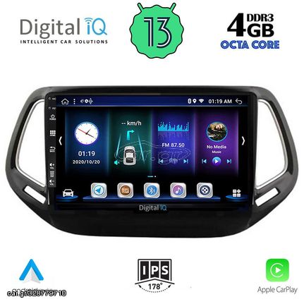 DIGITAL IQ BXD 6278_CPA (10inc) MULTIMEDIA TABLET for JEEP COMPASS mod. 2016-2021