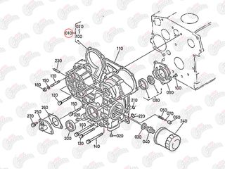 Καθρέπτης κομπλέ με αντλία λαδιού Kubota: 16251-04020-thumb-1