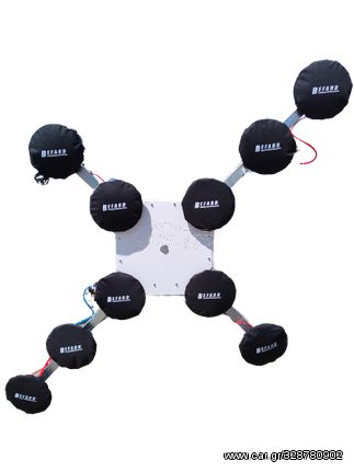 Βεντουζα μπαταριασ ανυψωσησ τζαμιων xp802 με χειροκινητη περιστροφη & κλιση εωσ 800kg - BEFARD