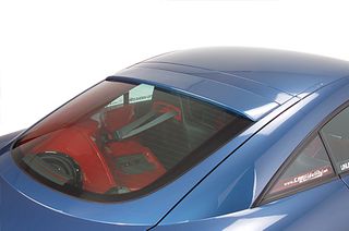 Αεροτομή Οροφής πίσω παρμπρίζ Σπόιλερ Abs Πλαστικό Κάλυμμα  CSR για Audi TT Type 8N