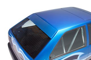 Αεροτομή Οροφής πίσω παρμπρίζ Σπόιλερ Abs Πλαστικό Κάλυμμα  CSR για VW Polo 2 Type 86C 2F
