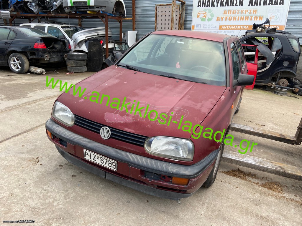 VOLKSWAGEN GOLF 1.4 ΜΕ ΤΥΠΟ (ABD) ΓΙΑ ΑΝΤΑΛΛΑΚΤΙΚΑ - anakiklosi-lagada